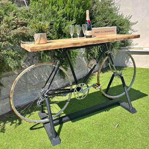 Vélo bar décoratif