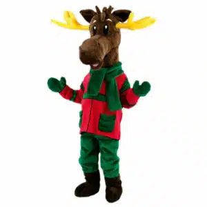 mascotte renne noël